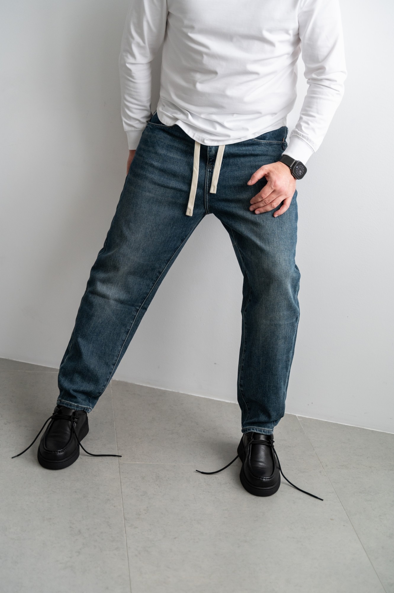 Джинсы на резинке CMT (D019)