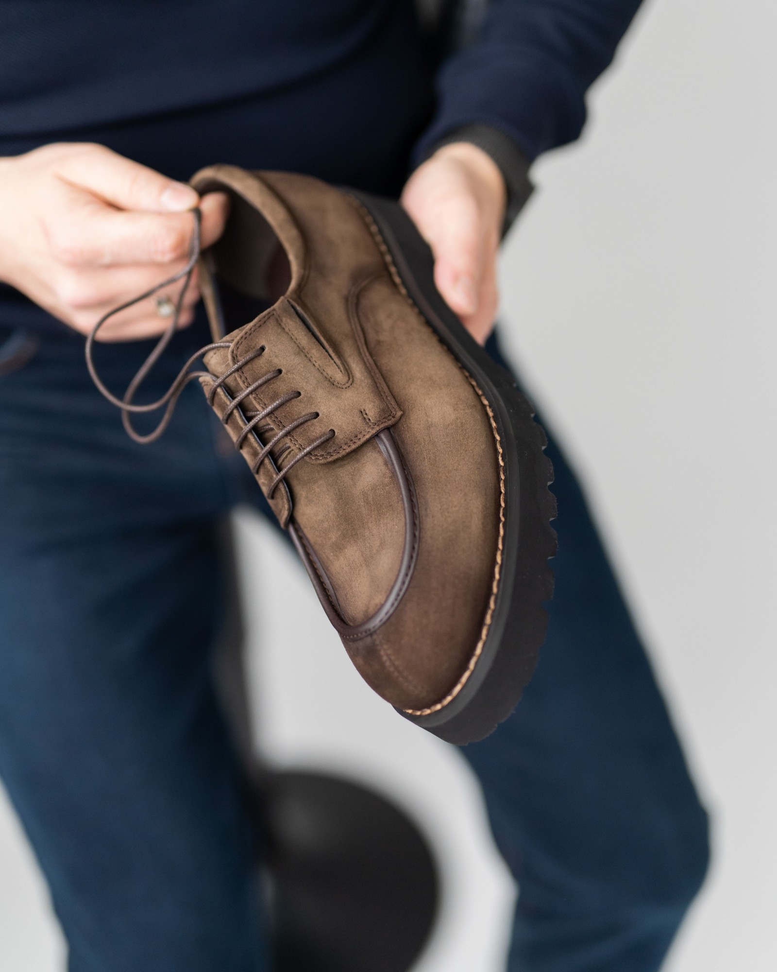 Замшевые дерби Ventura (141)