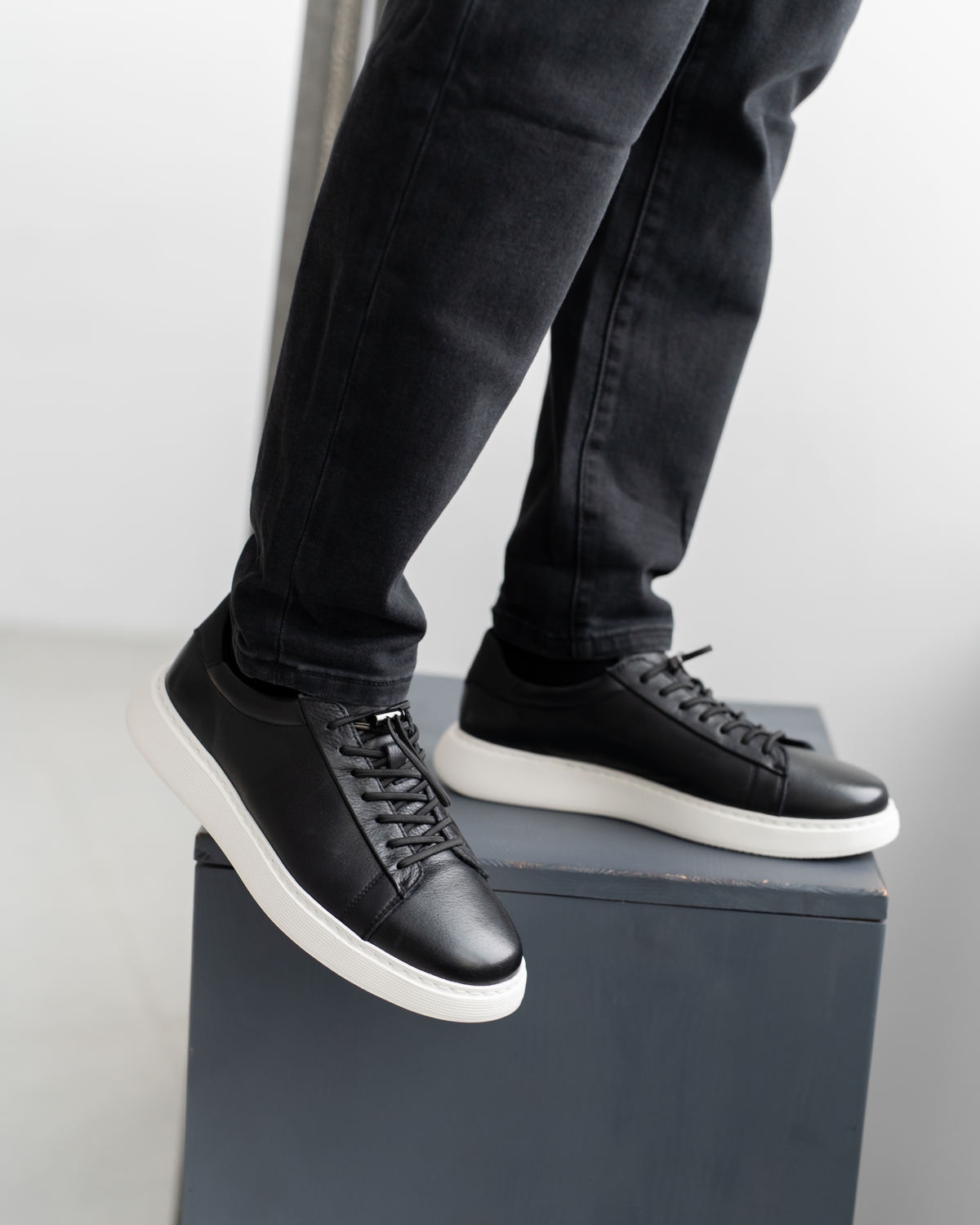 Кожаные кеды  Clemento (333)