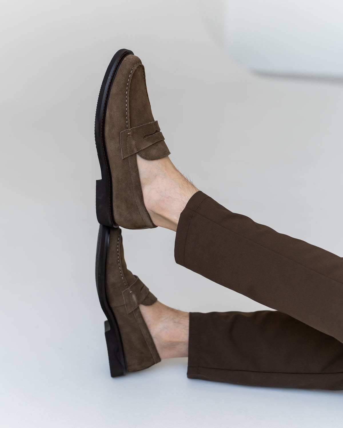 Замшевые лоферы Cosottinni (562)