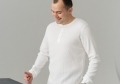 Лонгслив белый CMT (L002)
